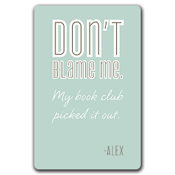 book club blame bookplates