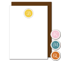 monogram stationery