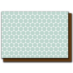 slate polka dots card