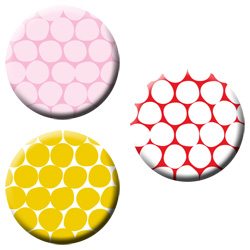 polka dot magnets