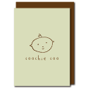 coochie coo baby card