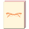 glasses card