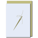 needle & thread card