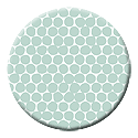 slate polka dots pocket mirror