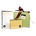 mustard polka dots suitcase set