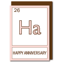 periodic table happy anniversary (Ha)