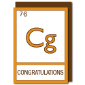 periodic table congratulations (Cg)