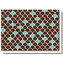 brown scallops card