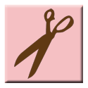 scissors badge