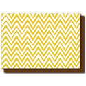 mustard zigzags card