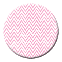 pink zigzags pocket mirror