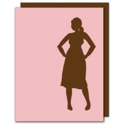 silhouette card 1