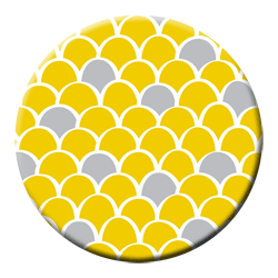 mustard scallops pocket mirror